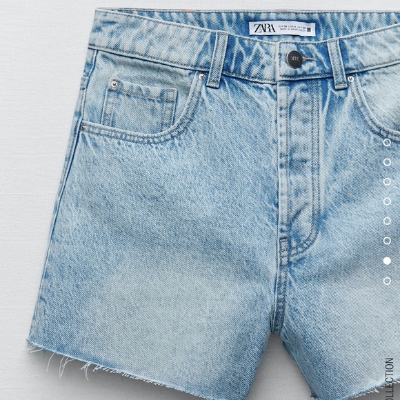 ZARA denim shorts- BNWT - Picture 6 of 6